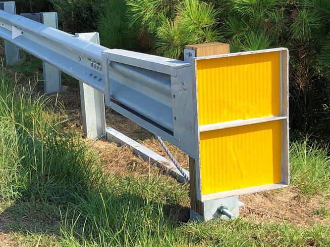Spig Industries Guardrail, Manufacturer, End Terminal